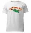 Мужская премиум футболка Futurama Planet Express Белый фото