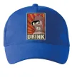 Кепка Drink Бендер Ярко-синий фото