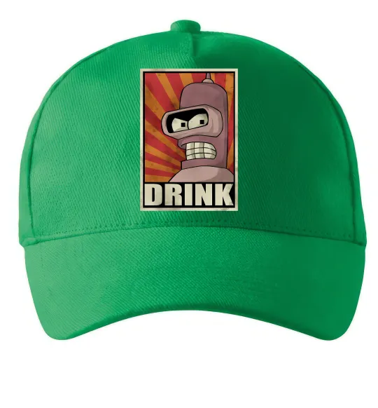 Кепка Drink Бендер Зеленый фото