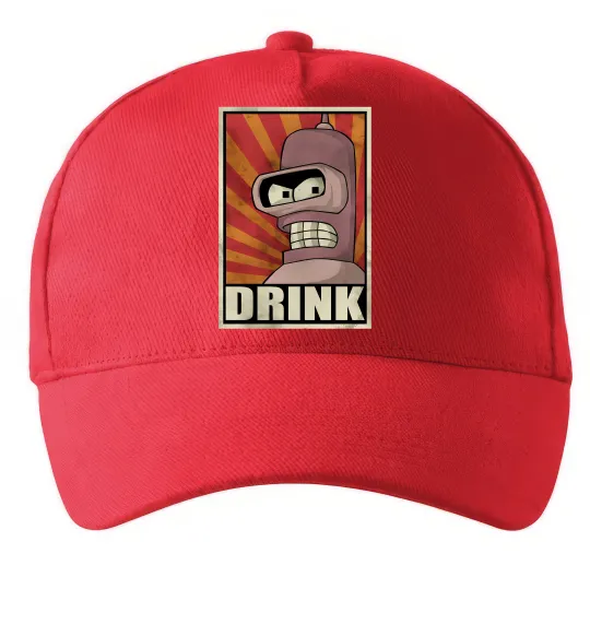 Кепка Drink Бендер Красный фото
