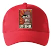 Кепка Drink Бендер Красный фото
