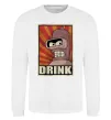 Свитшот Drink Бендер Белый фото