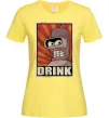 Женская футболка Drink Бендер Лимонный фото