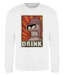 Свитшот Drink Бендер Белый фото