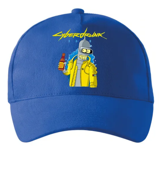 Кепка Cyberdrunk Ярко-синий фото