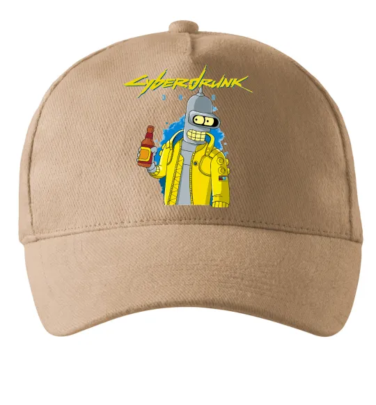 Кепка Cyberdrunk Песочный фото