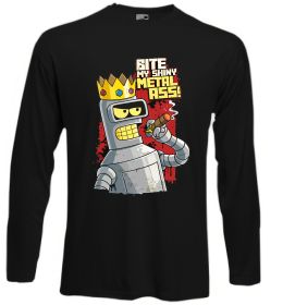 Лонгслив Вкуси мій блискучий металевий зад