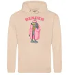 Чоловіча толстовка (худі) Бендер гламур Пісочний фото