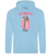 Жіноча толстовка (худі) Бендер гламур Блакитний фото