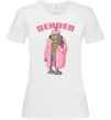 Жіноча футболка Бендер гламур Білий фото