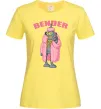 Жіноча футболка Бендер гламур Лимонний фото