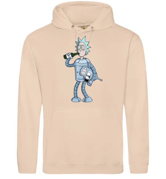 Чоловіча толстовка (худі) Bender Rick Пісочний фото