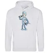 Жіноча толстовка (худі) Bender Rick Сірий меланж фото