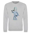 Світшот Bender Rick Сірий меланж фото