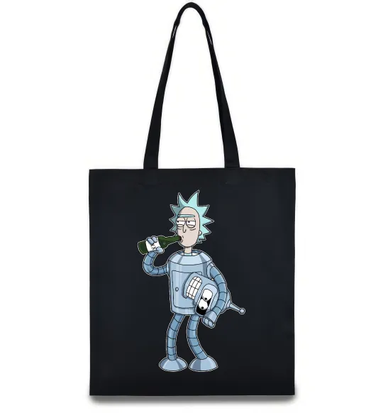 Еко-сумка Bender Rick Чорний фото