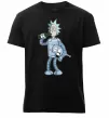 Чоловіча преміум футболка Bender Rick Чорний Чоловіча преміум футболка Bender Rick Чорний фото