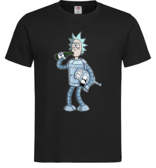 Чоловіча футболка Bender Rick Чорний фото