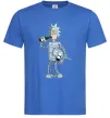 Чоловіча футболка Bender Rick Яскраво-синій фото
