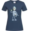 Жіноча футболка Bender Rick Темно-синій фото
