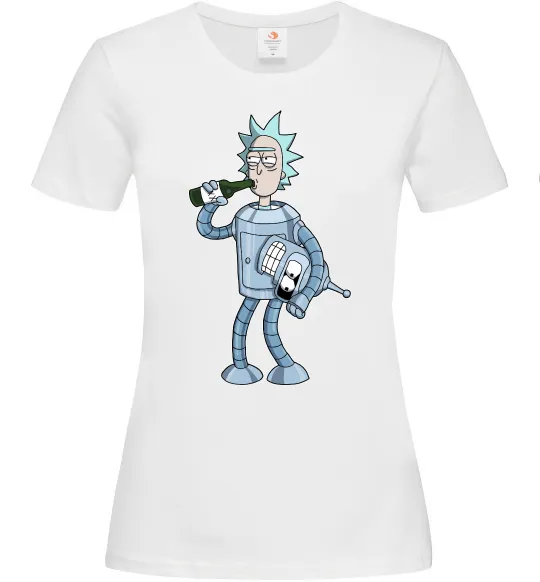 Жіноча футболка Bender Rick Білий фото