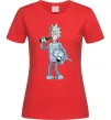 Жіноча футболка Bender Rick Червоний фото