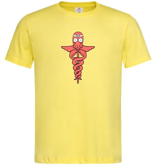 Чоловіча футболка Зойдберг Лимонний фото