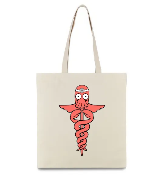 Еко-сумка Зойдберг Бежевий фото