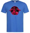 Мужская футболка Дедпул Зойдберг Ярко-синий фото