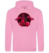 Женская толстовка (худи) Дедпул Зойдберг Розовый фото