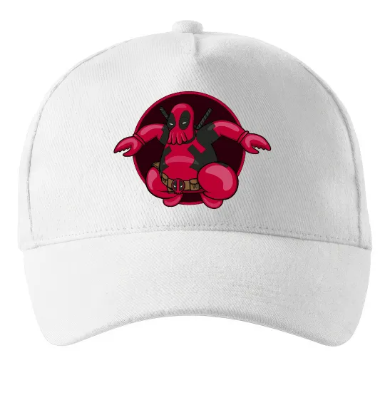 Кепка Дедпул Зойдберг Белый фото