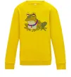Детский Свитшот Гіпно жаба Солнечно желтый Детский Свитшот Гіпно жаба Солнечно желтый фото