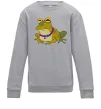 Детский Свитшот Гіпно жаба Серый меланж Детский Свитшот Гіпно жаба Серый меланж фото