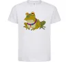 Детская футболка Гіпно жаба Белый фото