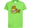 Детская футболка Гіпно жаба Лаймовый фото