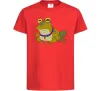 Детская футболка Гіпно жаба Красный фото