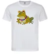 Мужская футболка Гіпно жаба Белый Мужская футболка Гіпно жаба Белый фото