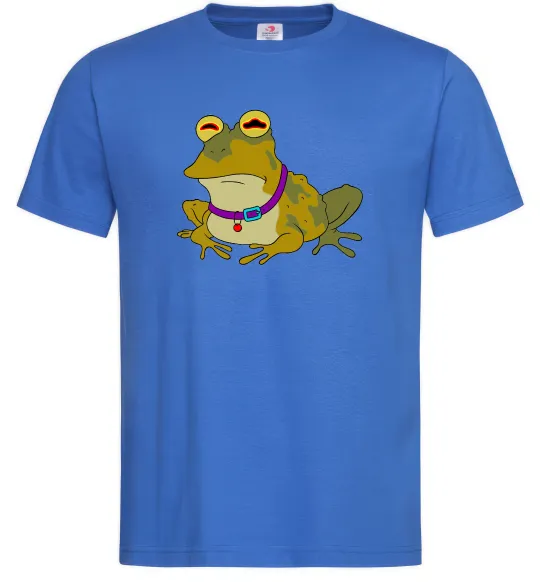 Мужская футболка Гіпно жаба Ярко-синий фото