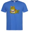 Мужская футболка Гіпно жаба Ярко-синий Мужская футболка Гіпно жаба Ярко-синий фото