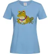 Женская футболка Гіпно жаба Голубой фото