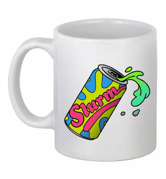 Чашка керамическая Slurm Белый фото