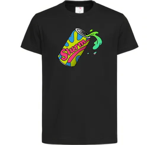 Детская футболка Slurm Черный фото