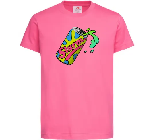 Детская футболка Slurm Ярко-розовый фото