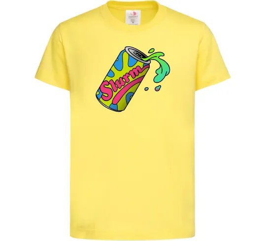 Детская футболка Slurm Лимонный фото