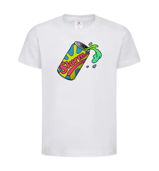 Детская футболка Slurm Белый фото