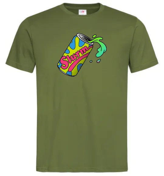 Мужская футболка Slurm Оливковый фото