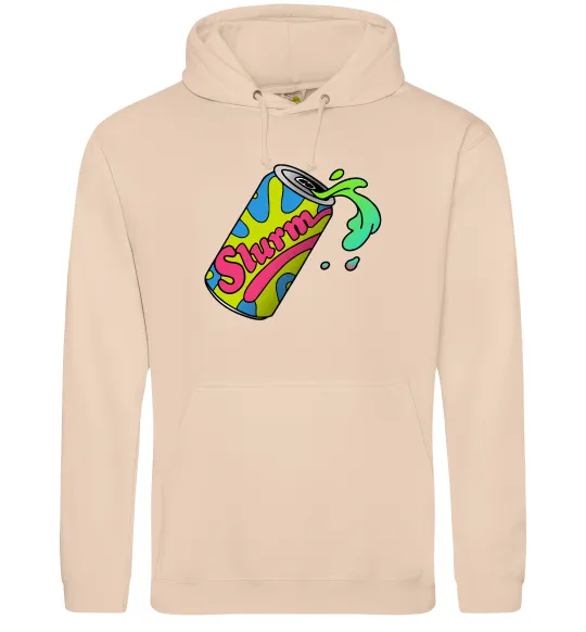 Мужская толстовка (худи) Slurm Песочный фото