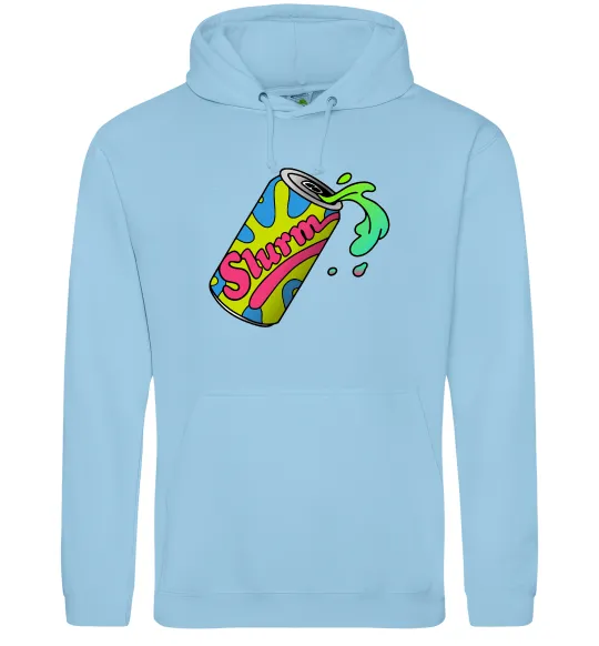 Женская толстовка (худи) Slurm Голубой фото