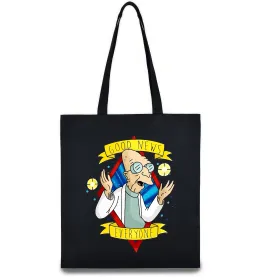 Эко-сумка Good news everyone Черный фото