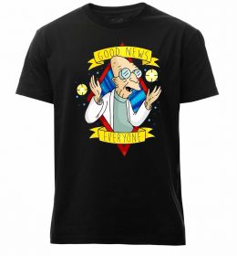 Мужская премиум футболка Professor Good news