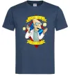 Мужская футболка Professor Good news Темно-синий Мужская футболка Professor Good news Темно-синий фото
